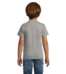 Camiseta infantil de colores publicitaria corte fit